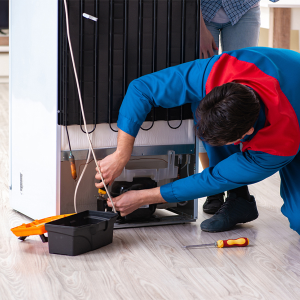 how much do you charge for refrigerator repair services in Tripoli IA